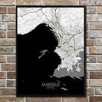MARSEILLE - FORMAT 40x50cm - Thumbnail 6