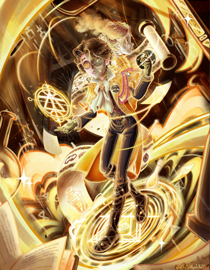 Signed Matthias Czernin (Philemon's Altar) Print Signed by