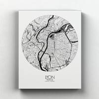 LYON - FORMAT 40x50cm - Thumbnail 2