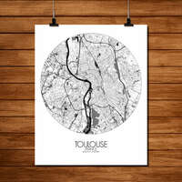 TOULOUSE - FORMAT 40x50cm - Thumbnail 3
