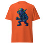 Unisex Cyberpunk Goblin Streetwear T-Shirt  Holographic Futuristic Design, Tattoo Art Style, Neon Urban Vector Illustration - Several Colors-8