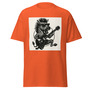 Unisex Funny Zebra Rock Star Guitar T-Shirt | Ultra-Detailed 2D Tattoo Art, Punk Style & Cool Animal Design - Several Colors-8