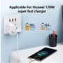 Universal 120W 10A USB Type C Cable Super Fast Charging Cable For P40 P30 Honor Data Cord For Xiaomi Redmi 0.3/1M/1.5M/2M-3