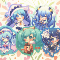 Snow Miku Charms & Stickers - Thumbnail 6