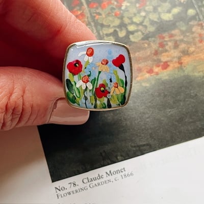 “in the garden” collection ring no.01