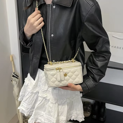  timeless patent leather vanity case