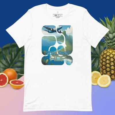 Island hop unisex t-shirt