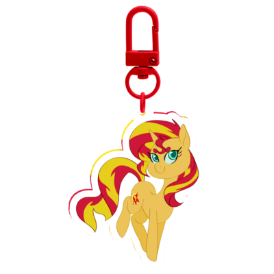 Sunset Shimmer Keychain