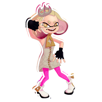 Pearl Splatoon 2 Acrylic Standee