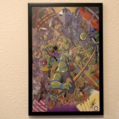 "cowabunga!" art print - Thumbnail 5