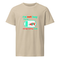 Unisex Organic Cotton T-Shirt with Front Print - Thumbnail 20
