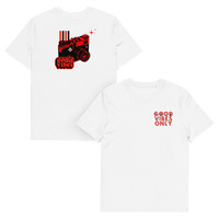 Unisex Organic Cotton T-Shirt | Front Embroidered & Back Printed - Thumbnail 23