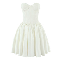 Clear back strappy tube dress Tutu skirt - Thumbnail 1