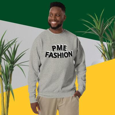 Pme fashion large black arch unisex premium sweatshirt