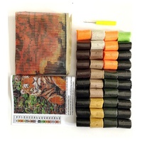 Rug Making Latch Hooking Kit (60x40cm Printed canvas) | Super Hero - Thumbnail 1