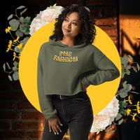 PME Fashion large gold arch Crop Hoodie - Thumbnail 2
