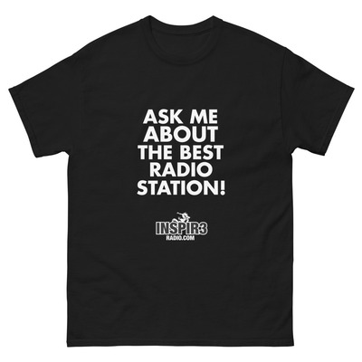 Dark x35 inspir3 radio tbrs unisex classic tee