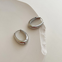 Fashion Chunky Hoop Earrings for Women Girls Round Circle Statement Earring Punk Jewelry Gifts - Thumbnail 4