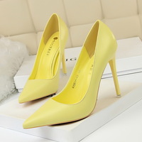 Woman Fashion High Heels Shoes Lady Sweet Wedding Scarpins Pumps Plus Size 34-43 - Thumbnail 6