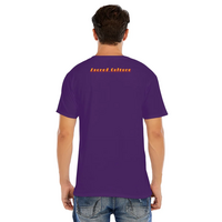 Purple Jesus pop Art Short Sleeve unisex T-shirt - Thumbnail 1