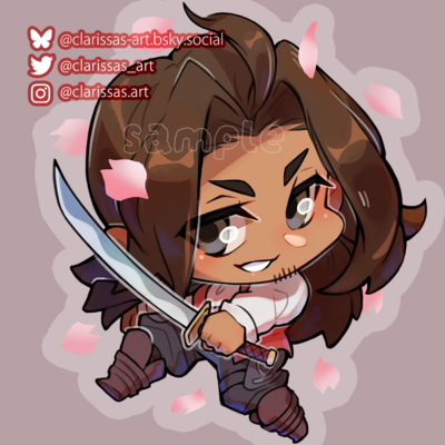 Dunban acrylic charm