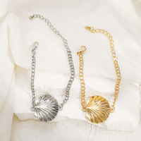 new ocean series pearl necklace starfish shell collarbone chain - Thumbnail 8