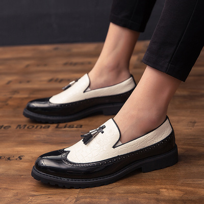 Men's Vintage Hairstylist Business Brogues shoes