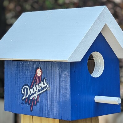 Dodgers bird house