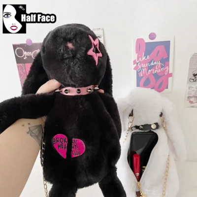 Y2k harajuku kawaii bunny bag