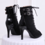 Women's summer hollow out short boots-2