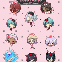 Love Nurse Twisted Wonderland 2.5'' Acrylic Charms - Thumbnail 1