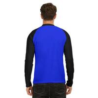 Men's Long Sleeve Neon Swimmers Rash Guards multiple colors  - Thumbnail 1