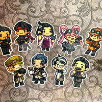 Great Ace Attorney Stickers - Thumbnail 1