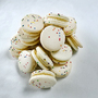 Birthday Cake Macarons – Box of 24 French Macaron Cookies – Assorted Gourmet Cake Batter Flavor – Colorful Dessert Gift Box for Birthdays, Parties, Ev-3
