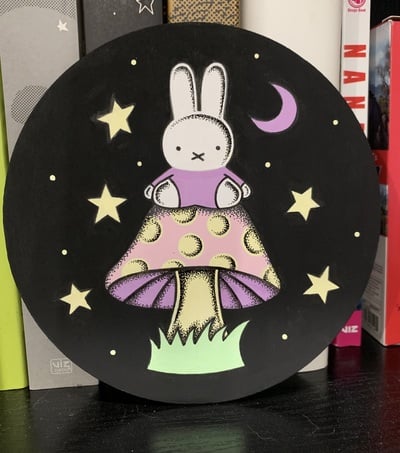 Pastel Mushroom Bunny 