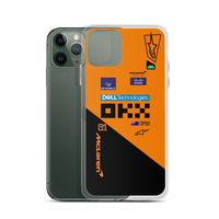 Oscar Piastri McLaren F1 race suit 2025 Clear Case for iPhone - Thumbnail 4