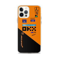 Oscar Piastri McLaren F1 race suit 2025 Clear Case for iPhone - Thumbnail 9