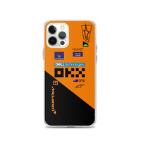 Oscar Piastri McLaren F1 race suit 2025 Clear Case for iPhone - Thumbnail 11