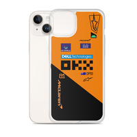 Oscar Piastri McLaren F1 race suit 2025 Clear Case for iPhone - Thumbnail 24