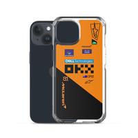 Oscar Piastri McLaren F1 race suit 2025 Clear Case for iPhone - Thumbnail 38