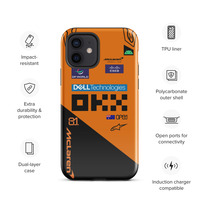 Oscar Piastri McLaren F1 race suit 2025 Tough Case for iPhone - Thumbnail 5