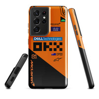 Oscar Piastri McLaren F1 race suit 2025 Tough case for Samsung Galaxy - Thumbnail 10