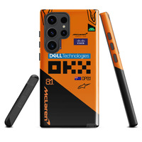 Oscar Piastri McLaren F1 race suit 2025 Tough case for Samsung Galaxy - Thumbnail 17