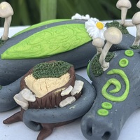 Daisy the Sleepy Mushroom Dragon - Thumbnail 4