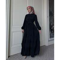 Naomi Dress - Modest maxi dress, Tiered prairie dress, Vintage inspired modest wear, Ruffle boho dress, Feminine flowy gown - Thumbnail 1