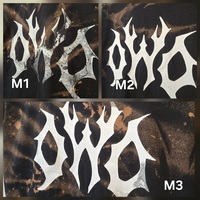 Medium OWO Hand Screen Printed shirt - Thumbnail 2