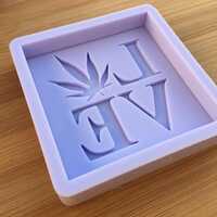 Love Weed Silicone Mold - Thumbnail 3