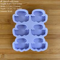 Heart with Halo & Wings Silicone Mold - Thumbnail 1