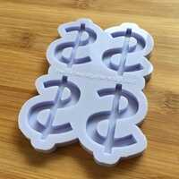 Dollar Sign Silicone Mold - Thumbnail 2