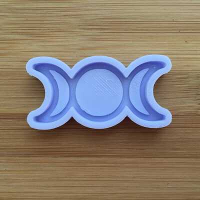 Triple moon silicone mold